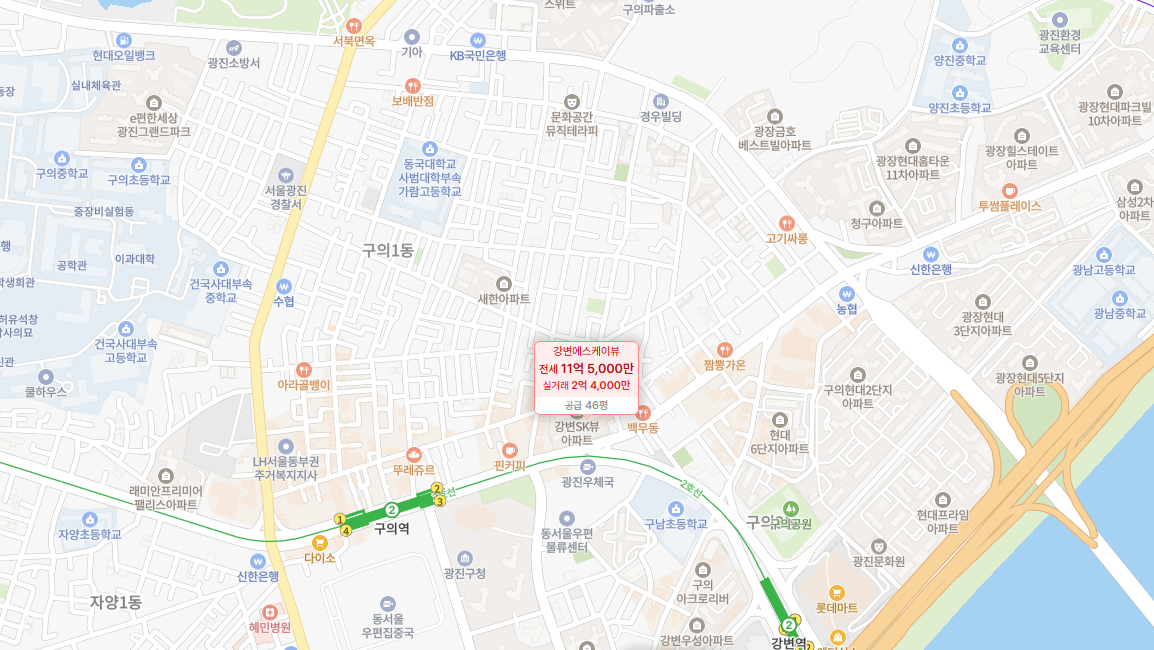 단지 위치 지도